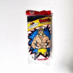 Hulk Hogan WWF Wrestling 1991 Vintage 3 Pack Boys Briefs Size 6 Funpals Navy